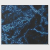 Vonkt wit en blauw glitter cadeaupapier (Vlak)