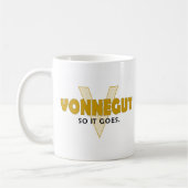 Vonnegut dus het gaat. koffiemok (Links)