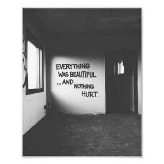 Vonnegut Foto Afdruk