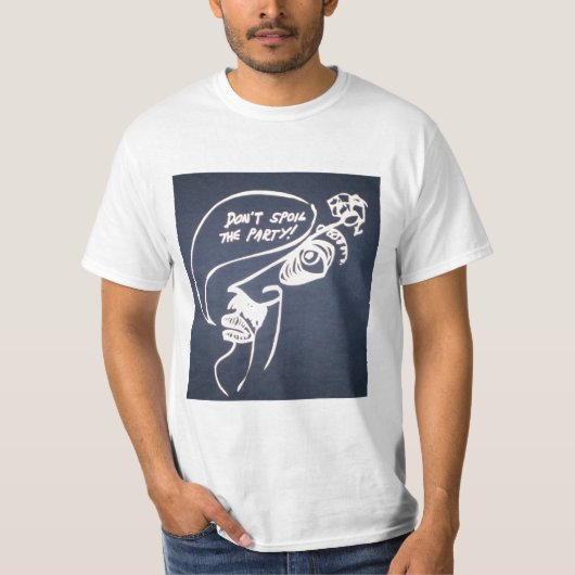 vonnegut zelf portret t-shirt (Voorkant)
