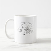 Vonnegutsignatuur Koffiemok (Links)
