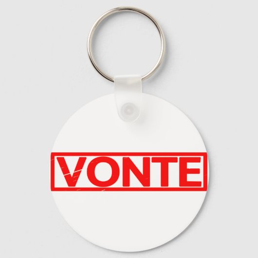 Vonte Stamp Sleutelhanger (Voorkant)