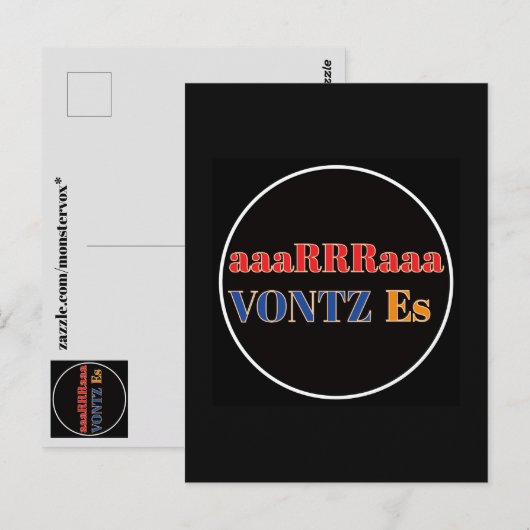Vontz Es Ansichtkaart Briefkaart (Voorkant / Achterkant)