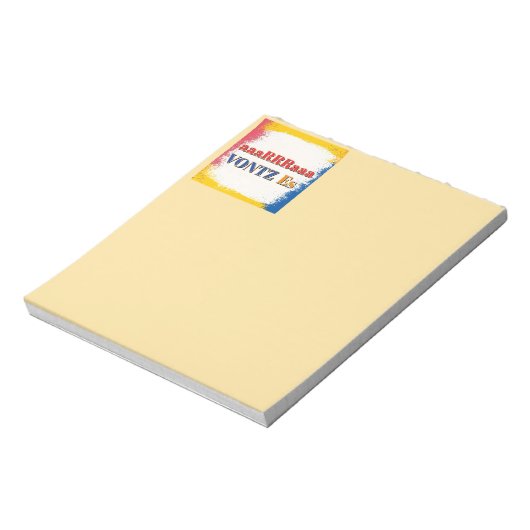 Vontz Es Notitieblok (Linkerzijde)