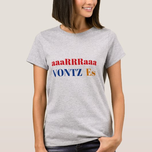 Vontz Es T-shirt (Voorkant)