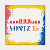 Vontz is magneet (Voorkant)