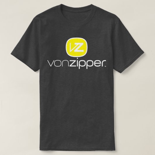 Vonzipper White VZ T-shirt (Design voorkant)