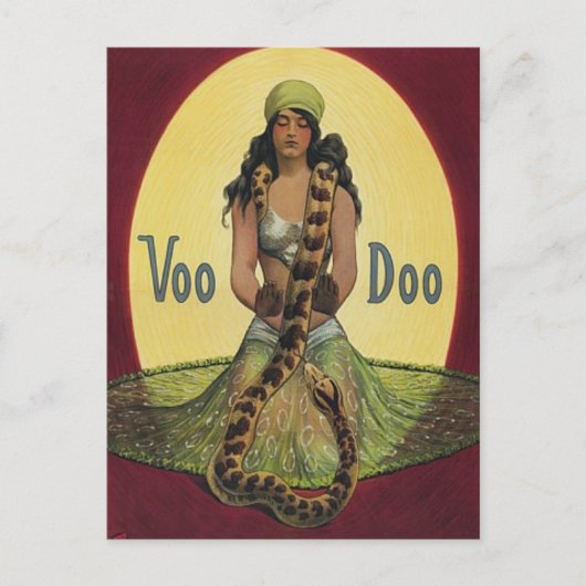 Voo Doo Briefkaart (Voorkant)