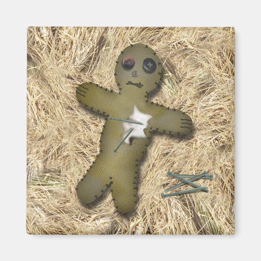 Voo Doo Doll - Interactief (Beweeg de Pins) Magneet (Voorkant)