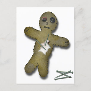 Voo Doo Doll - Interactief Briefkaart