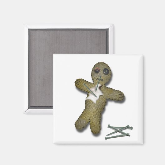 Voo Doo Doll - Interactief Magneet (Voorkant / Achterkant)