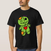 Voo Doo Groen Mannen T-shirt (Voorkant)