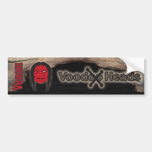 Voodoekjes ~ Cave Bumpersticker (Voorkant)