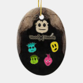 Voodoekjes ~ Cave Keramisch Ornament (Achterkant)