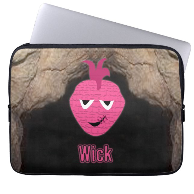 Voodoekjes ~ Cave Laptop Sleeve (Voorkant)