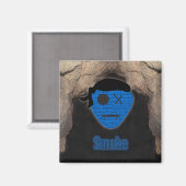 Voodoekjes ~ Cave Magneet (Voorkant / Achterkant)