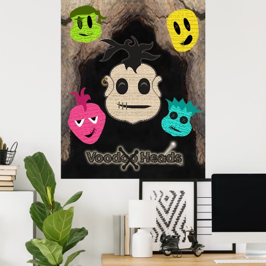 Voodoekjes ~ Cave Poster (Thuiskantoor)