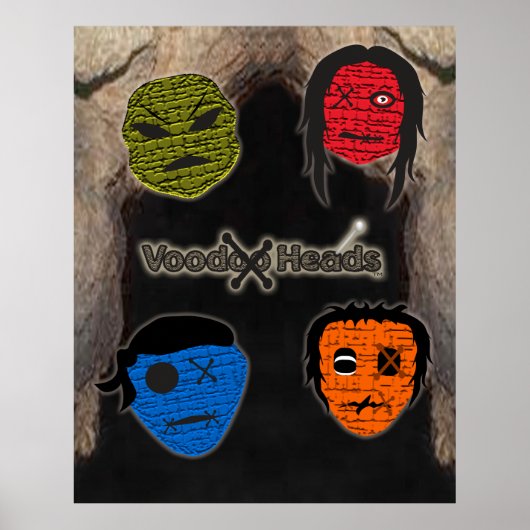 Voodoekjes ~ Cave Poster (Voorkant)