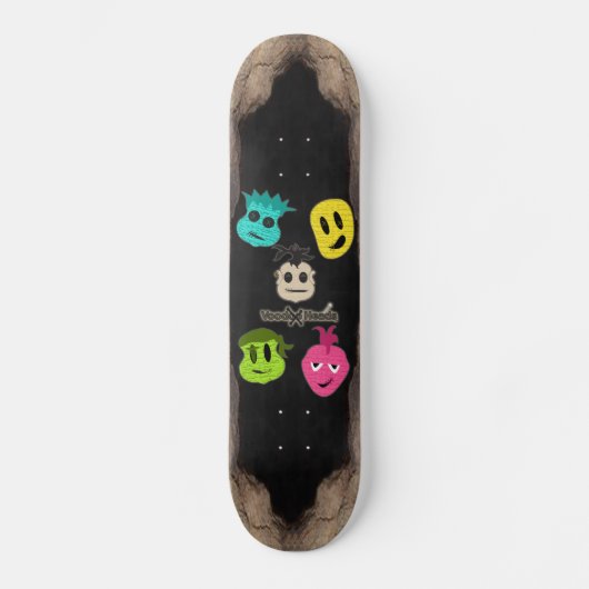 Voodoekjes ~ Cave Skateboard (Voorkant)