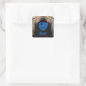 Voodoekjes ~ Cave Vierkante Sticker (Tas)