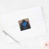 Voodoekjes ~ Cave Vierkante Sticker (Envelop)
