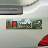 Voodoekjes ~ Moeras Bumpersticker (Op auto)