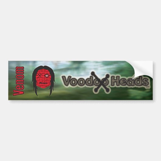 Voodoekjes ~ Moeras Bumpersticker (Voorkant)