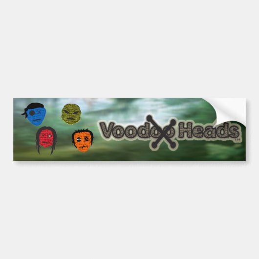 Voodoekjes ~ Moeras Bumpersticker (Voorkant)