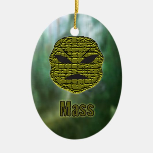 Voodoekjes ~ Moeras Keramisch Ornament (Voorkant)