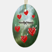 Voodoekjes ~ Moeras Keramisch Ornament (Links)