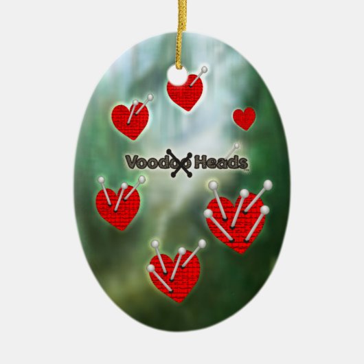 Voodoekjes ~ Moeras Keramisch Ornament (Voorkant)