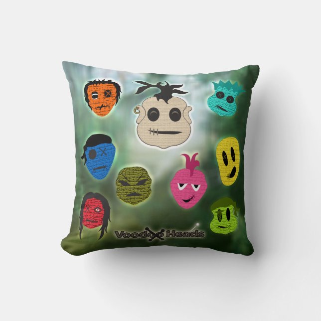 Voodoekjes ~ Moeras Kussen (Voorkant)