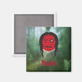 Voodoekjes ~ Moeras Magneet (Voorkant / Achterkant)