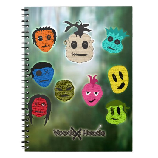 Voodoekjes ~ Moeras Notitieboek (Voorkant)