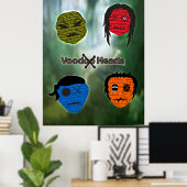 Voodoekjes ~ Moeras Poster (Thuiskantoor)