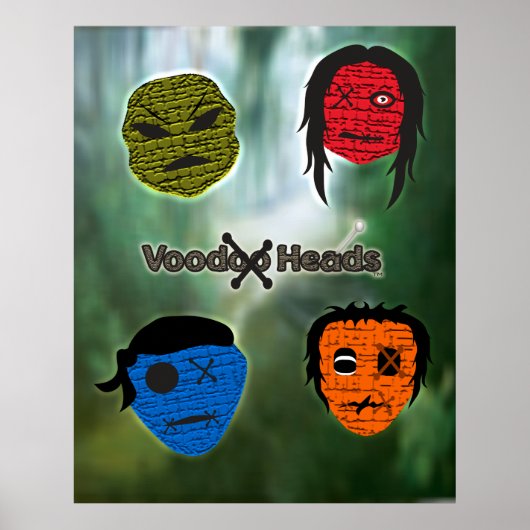 Voodoekjes ~ Moeras Poster (Voorkant)