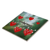 Voodoekjes ~ Moeras Tegeltje (Zijkant)