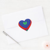 VooDoo Aardse Moeder Hart Sticker (Envelop)