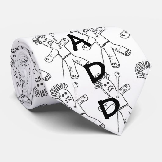 Voodoo Bonedaddy stropdas (Opgerold)