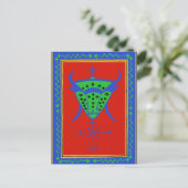 VooDoo BoSou Geest Briefkaart (Staand voorkant)