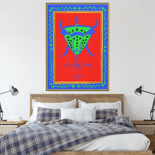 VooDoo BoSou Spirit Canvas (Insitu (Slaapkamer))