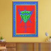 VooDoo BoSou Spirit Canvas Afdruk (Insitu (Woonkamer))