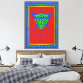VooDoo BoSou Spirit Canvas Afdruk (Insitu (Slaapkamer))