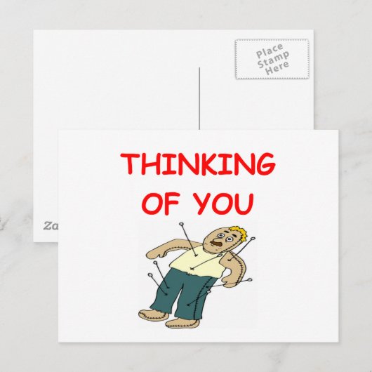 voodoo briefkaart (Voorkant / Achterkant)