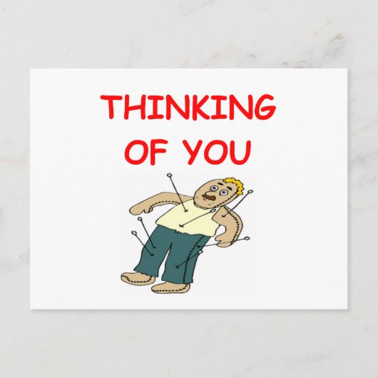 voodoo briefkaart (Voorkant)