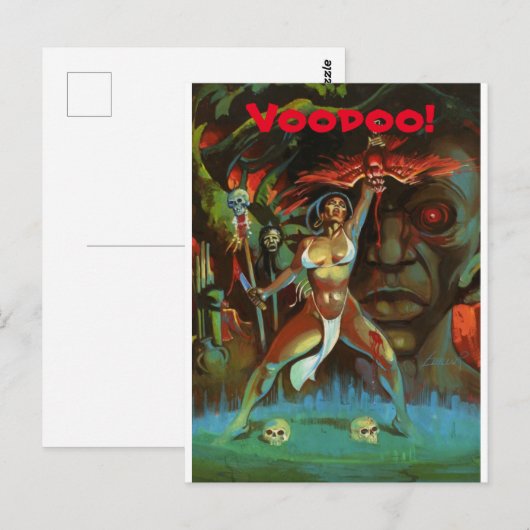 Voodoo! Briefkaart (Voorkant / Achterkant)