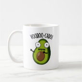 Voodoo-cado Funny Avocado Pun Koffiemok (Links)