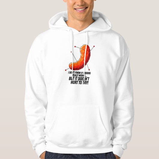 Voodoo Cheese Puff - Anti Trump-grap Hoodie (Voorkant)