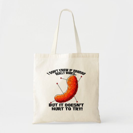 Voodoo Cheese Puff - Anti Trump-grap Tote Bag (Voorkant)