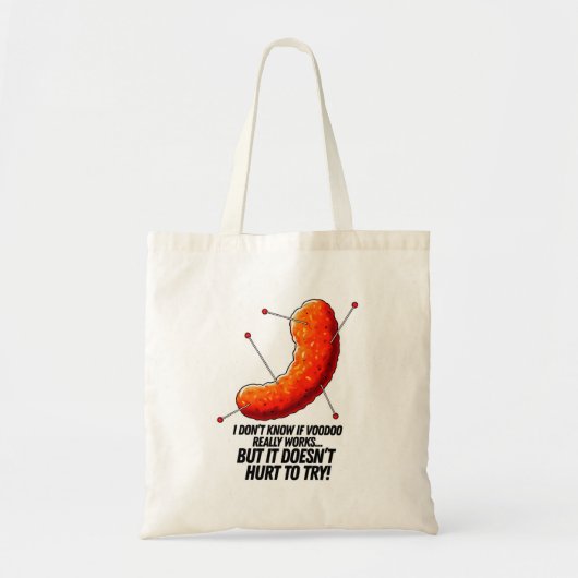 Voodoo Cheese Puff - Anti Trump-grap Tote Bag (Voorkant)